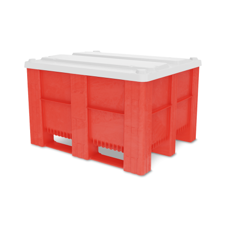 Caisse palette plastique monobloc pleine 1200 x 1000 Caisse palette plastique monobloc pleine 1200 x 1000