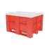 Caisse palette plastique monobloc pleine 1200 x 1000 Caisse palette plastique monobloc pleine 1200 x 1000