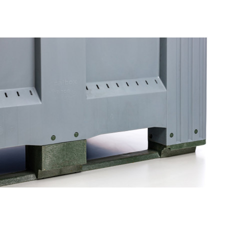 Caisse palette plastique fermée 1200 x 1000 Caisse palette plastique fermée 1200 x 1000