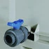 Robinet à sphère pour caisse palette plastique