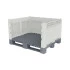 Caisse palette plastique démontable pleine 1200 x 1000 Caisse palette plastique démontable pleine 1200 x 1000