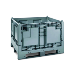 Caisse palette plastique pliable pleine 1200 x 1000