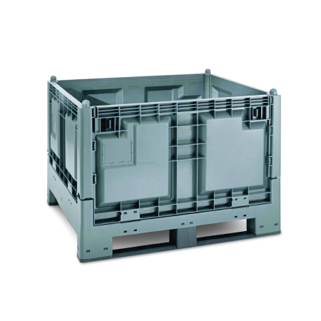 Caisse palette plastique pliable pleine 1200 x 1000 Caisse palette plastique pliable pleine 1200 x 1000