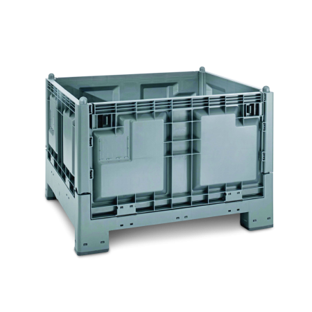 Caisse palette plastique pliable pleine 1200 x 1000 Caisse palette plastique pliable pleine 1200 x 1000