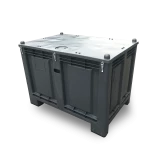 Caisse palette plastique recyclé verrouillable 1200 x 1000 Caisse palette plastique recyclé verrouillable 1200 x 1000