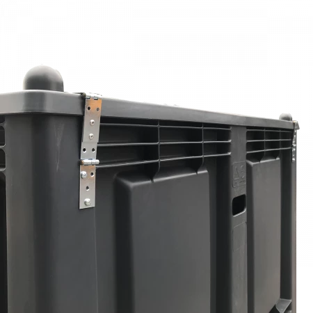 Caisse palette plastique recyclé verrouillable 1200 x 1000 Caisse palette plastique recyclé verrouillable 1200 x 1000