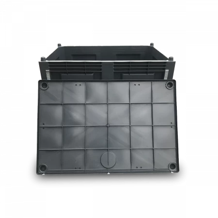 Caisse palette plastique recyclé verrouillable 1200 x 1000 Caisse palette plastique recyclé verrouillable 1200 x 1000