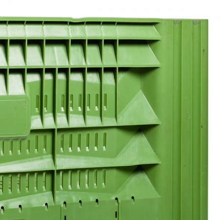 Caisse palette plastique ajourée 1200 x 1200 Caisse palette plastique ajourée 1200 x 1200