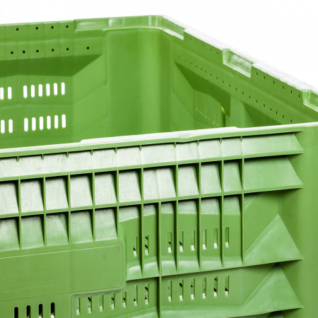 Caisse palette plastique ajourée 1200 x 1200 Caisse palette plastique ajourée 1200 x 1200
