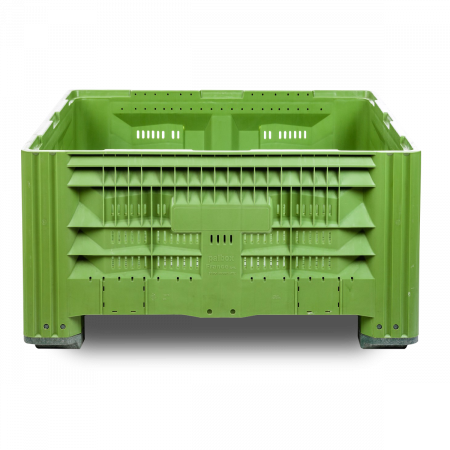 Caisse palette plastique ajourée 1200 x 1200 Caisse palette plastique ajourée 1200 x 1200