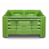 Caisse palette plastique ajourée 1200 x 1200 Caisse palette plastique ajourée 1200 x 1200