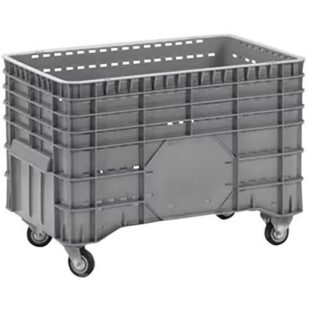 Caisse palette plastique ajourée légère 1020 x 640 Caisse palette plastique ajourée légère 1020 x 640