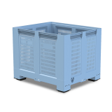 Caisse palette plastique ajourée renforcée haute 1200 x 1000 Caisse palette plastique ajourée renforcée haute 1200 x 1000