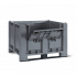Caisse palette plastique avec trappe d'accès 1200 x 1000 Caisse palette plastique avec trappe d'accès 1200 x 1000