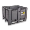 Caisse palette plastique certifiée ADR et UN 1200 x 1000