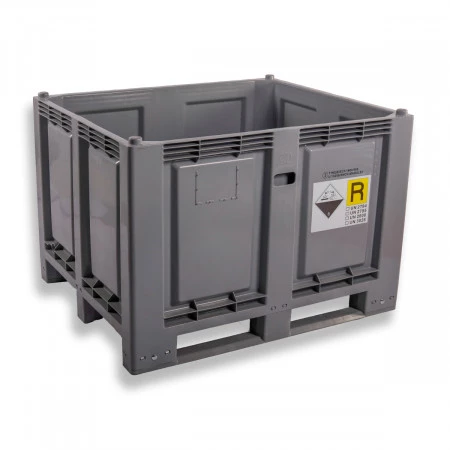 Caisse palette plastique certifiée ADR et UN 1200 x 1000