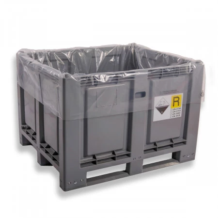 Caisse palette plastique certifiée ADR et UN 1200 x 1000 Caisse palette plastique certifiée ADR et UN 1200 x 1000