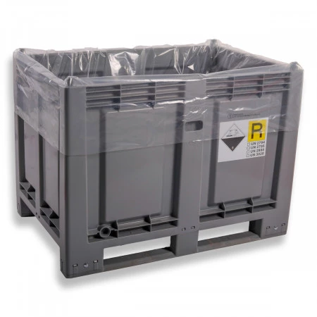 Caisse palette plastique certifiée ADR et UN 1200 x 800 Caisse palette plastique certifiée ADR et UN 1200 x 800