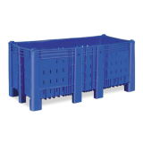 Caisse palette plastique monobloc ajourée longue 1600 x 1050 Caisse palette plastique monobloc ajourée longue 1600 x 1050