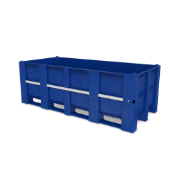 Caisse palette plastique monobloc extra longue 2160 x 1000
