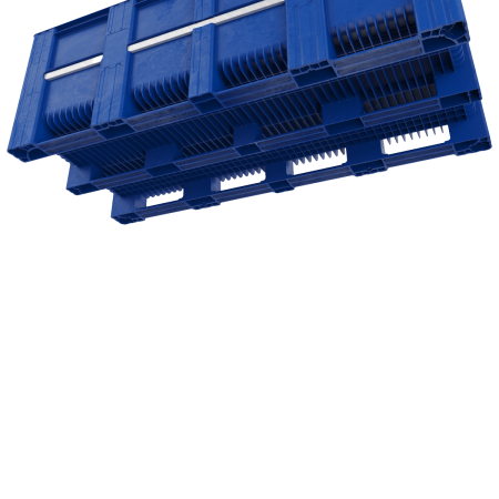 Caisse palette plastique monobloc extra longue 2160 x 1000 Caisse palette plastique monobloc extra longue 2160 x 1000