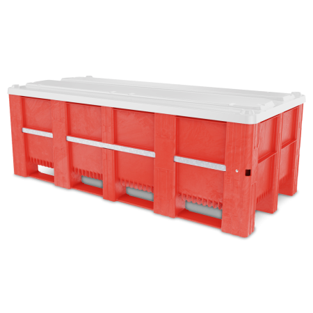 Caisse palette plastique monobloc extra longue 2160 x 1000 Caisse palette plastique monobloc extra longue 2160 x 1000