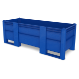 Caisse palette plastique monobloc extra longue 2160 x 800 Caisse palette plastique monobloc extra longue 2160 x 800