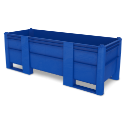 Caisse palette plastique monobloc extra longue 2160 x 800