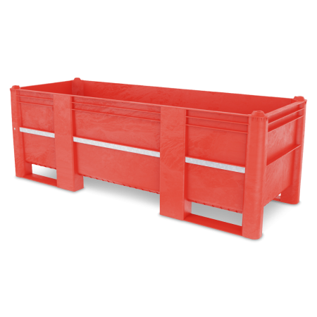 Caisse palette plastique monobloc extra longue 2160 x 800 Caisse palette plastique monobloc extra longue 2160 x 800