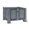 Caisse palette plastique pleine 1200 x 1000