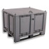 Caisse palette plastique pleine 1200 x 1000 Caisse palette plastique pleine 1200 x 1000
