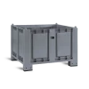 Caisse palette plastique pleine 1200 x 800 Certifié alimentaire