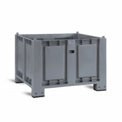 Caisse palette plastique pleine 1200 x 800 Certifié alimentaire