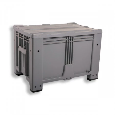 Caisse palette plastique pleine 1200 x 800