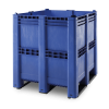 Caisse palette plastique pleine alimentaire grand volume 1300 x 1150