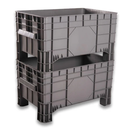 Caisse palette plastique pleine légère 1040 x 640 Caisse palette plastique pleine légère 1040 x 640