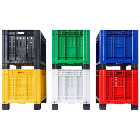 Caisse palette plastique pleine légère 800 x 600 Caisse palette plastique pleine légère 800 x 600