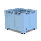 Caisse palette plastique pleine renforcée haute 1200 x 1000 Caisse palette plastique pleine renforcée haute 1200 x 1000