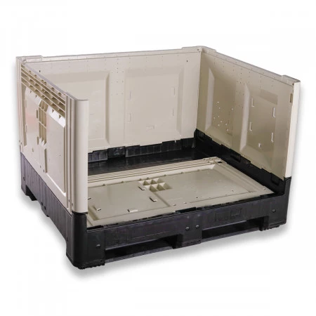 Caisse palette plastique pliable Smartbox 1200 x 1000 Caisse palette plastique pliable Smartbox 1200 x 1000
