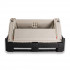 Caisse palette plastique pliable Smartbox avec trappe d'accès 1200 x 1000 Caisse palette plastique pliable Smartbox avec trappe d'accès 1200 x 1000