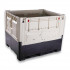 Caisse palette plastique pliable Smartbox Grande hauteur à trappe d'accès 1200 x 1000 Caisse palette plastique pliable Smartbox Grande hauteur à trappe d'accès 1200 x 1000
