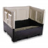 Caisse palette plastique pliable Smartbox Grande hauteur à trappe d'accès 1200 x 1000 Caisse palette plastique pliable Smartbox Grande hauteur à trappe d'accès 1200 x 1000