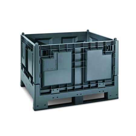 Caisse palette plastique recyclé pliable 1200 x 1000 Caisse palette plastique recyclé pliable 1200 x 1000