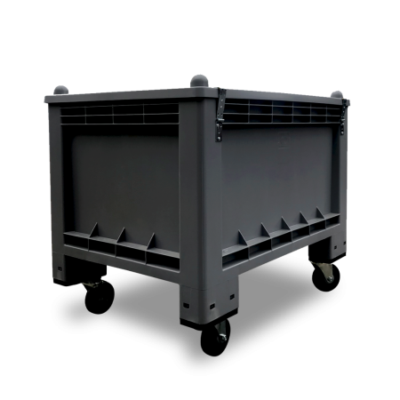 Caisse palette plastique recyclé verrouillable 1000 x 700 Caisse palette plastique recyclé verrouillable 1000 x 700