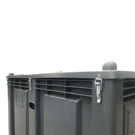 Caisse palette plastique recyclé verrouillable 1200 x 800 Caisse palette plastique recyclé verrouillable 1200 x 800