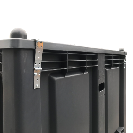 Caisse palette plastique recyclé verrouillable 1200 x 800 Caisse palette plastique recyclé verrouillable 1200 x 800