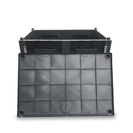 Caisse palette plastique recyclé verrouillable 1200 x 800 Caisse palette plastique recyclé verrouillable 1200 x 800