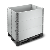 Caisse palette pliable et modulable 1200 x 1000 Caisse palette pliable et modulable 1200 x 1000