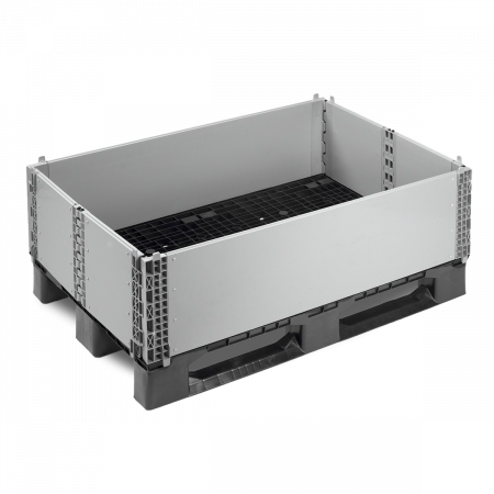 Caisse palette pliable et modulable 1200 x 1000 Caisse palette pliable et modulable 1200 x 1000