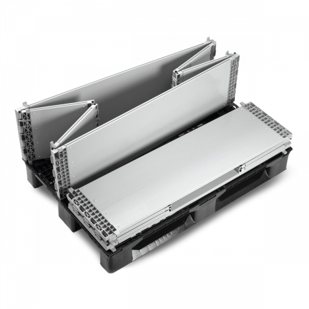 Caisse palette pliable et modulable 1200 x 800 Caisse palette pliable et modulable 1200 x 800